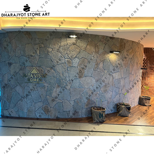 Load Bearing Rajula Stone Masonry Wall