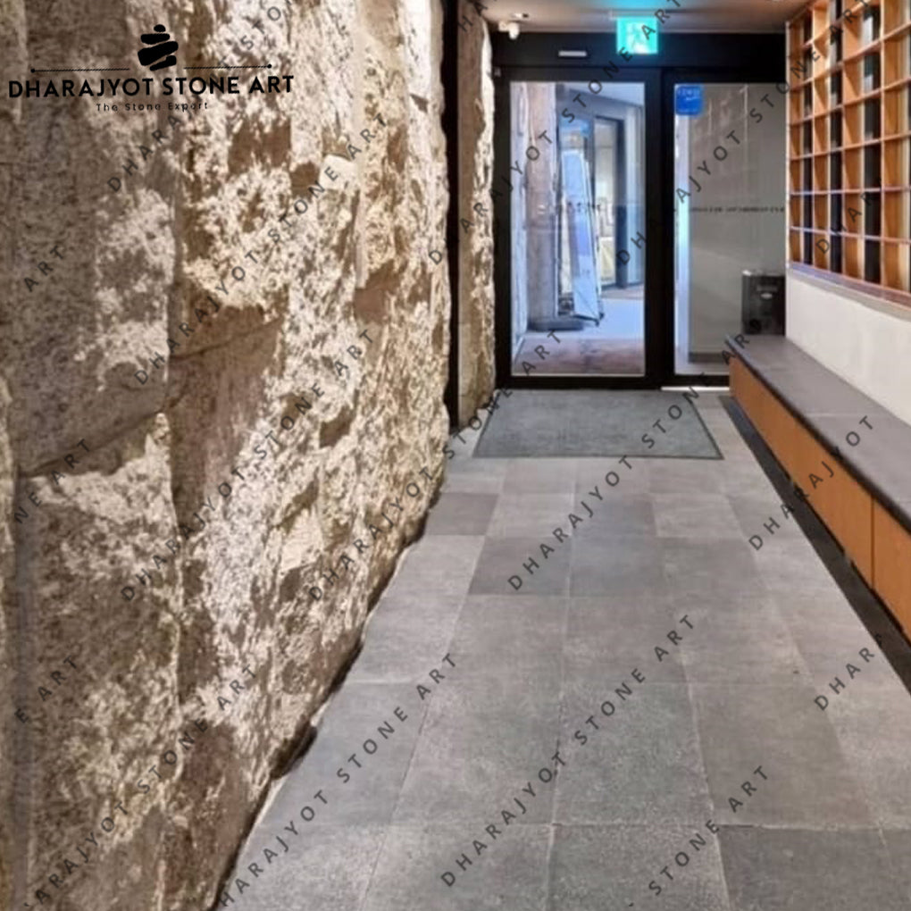 Natural Rough Granite Wall Cladding for Interior & Exterior Walls