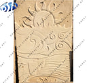 Custom Antique Large Natural Egypt Cream Beige Wall Hanging