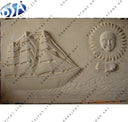 Modern Home Decor Stone Carving 3D Wall Hanging