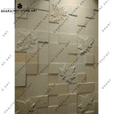 Custom Hand Carved Natural Stone Wall Mural