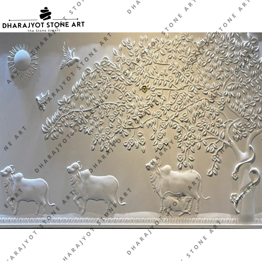 Modern Artwork 3D Relief Art Wall Decor Mural