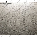 Modern Geometric Pattern Stone Wall Mural