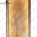 Nature Handcrafted Decorative Wall Tree Pattern Stone Mural