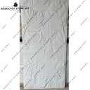 Elegant Hand-Carved 3D Leaf Pattern Stone Wall Mural