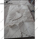 Modern Abstract Stone Relief Wall Mural