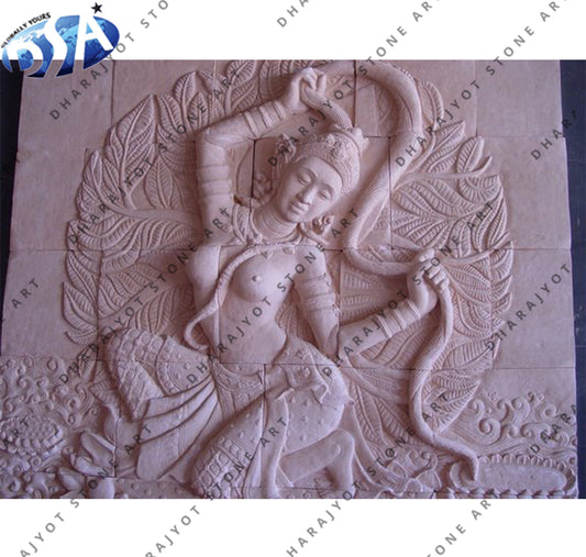 Sand Stone Sculpture Wall Hanging