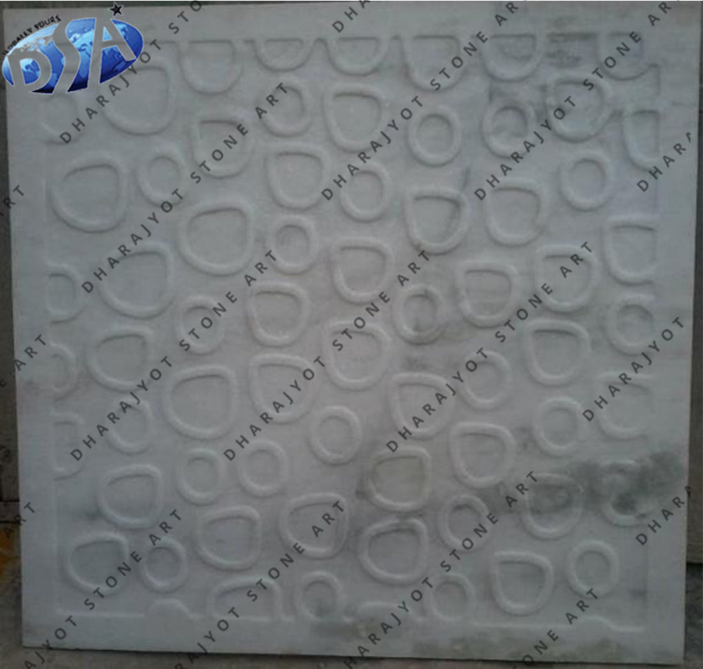Natural White Stone Look Wall Panel