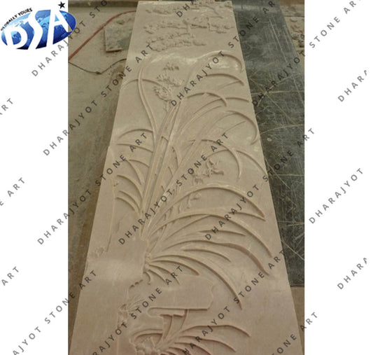 Custom-Made 3D Sandstone Relief Wall Panel