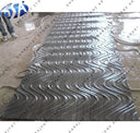 Beige Black Marble 3D Wave Wall Panel