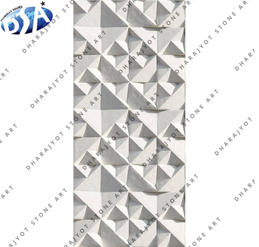 Modern Decorative Triangular Texture Wall Panel