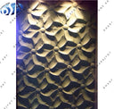Decorative Elegant 3D Floral Petal Pattern Stone Wall Panel