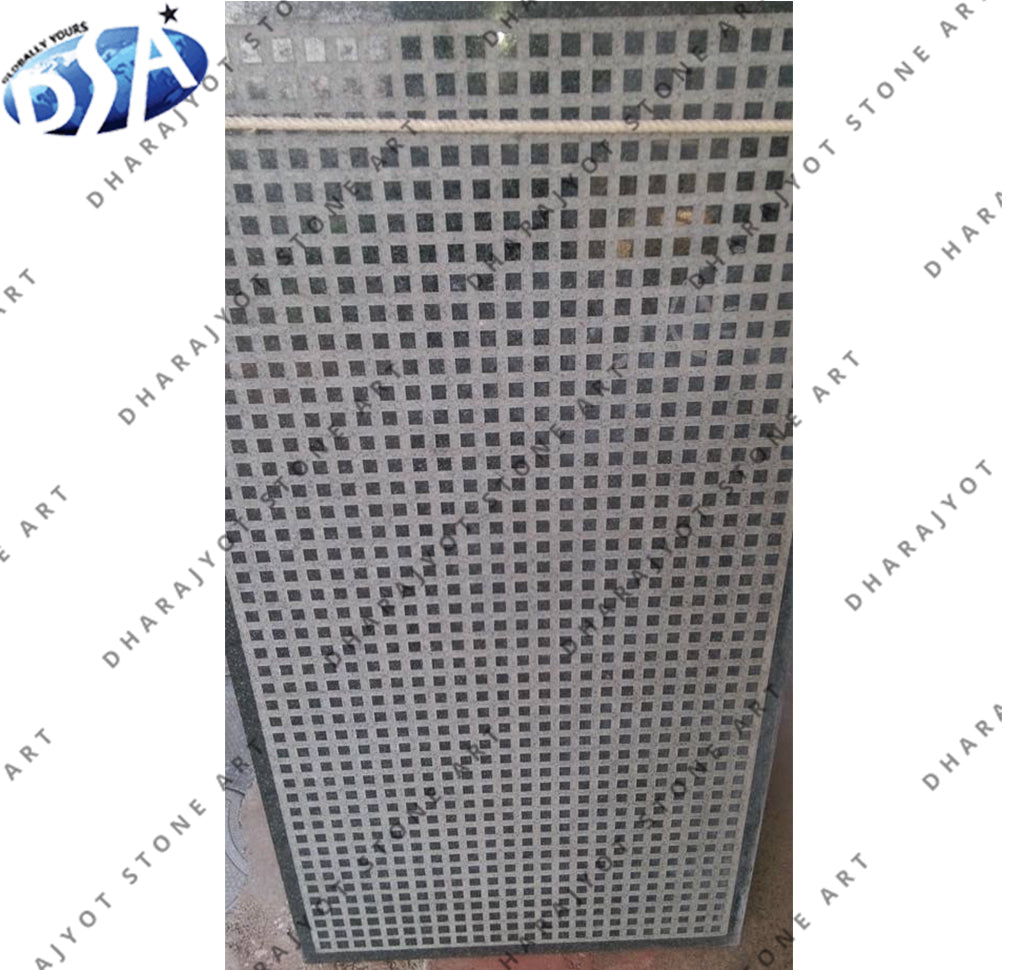 Square Pattern Handcrafted Stone Wall Panel