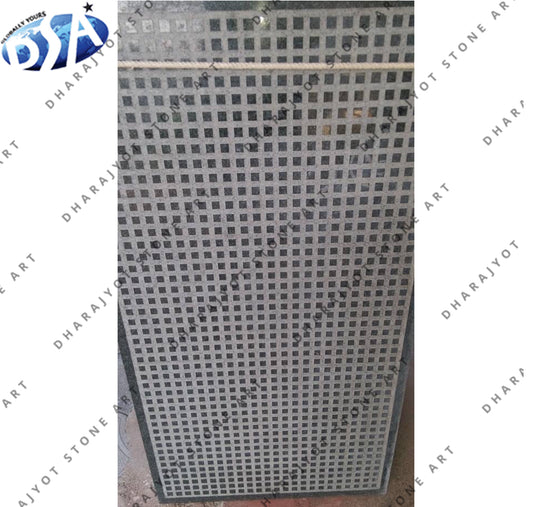 Square Pattern Handcrafted Stone Wall Panel