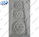 Heritage Style Decorative White Marble Flower Wall Panel