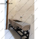 Luxury Bathroom Handcrafted Natural Stone Wash Basin