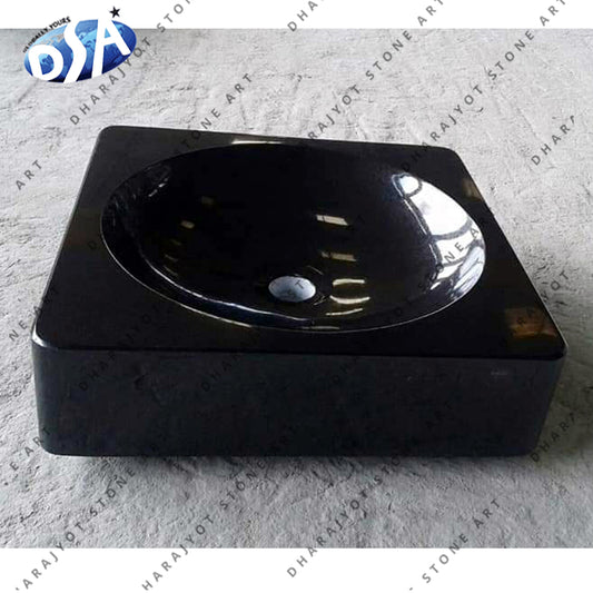 Black Basalt Washbasin Sink