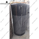 Round Shape Italian Black Marble Pedestal Washbasin