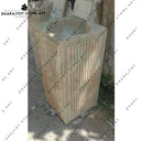 Free Stand Wash Basin Modern Marble Pedestal Sink