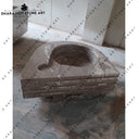 Grey Marble Countertop Vanity Wash Basin