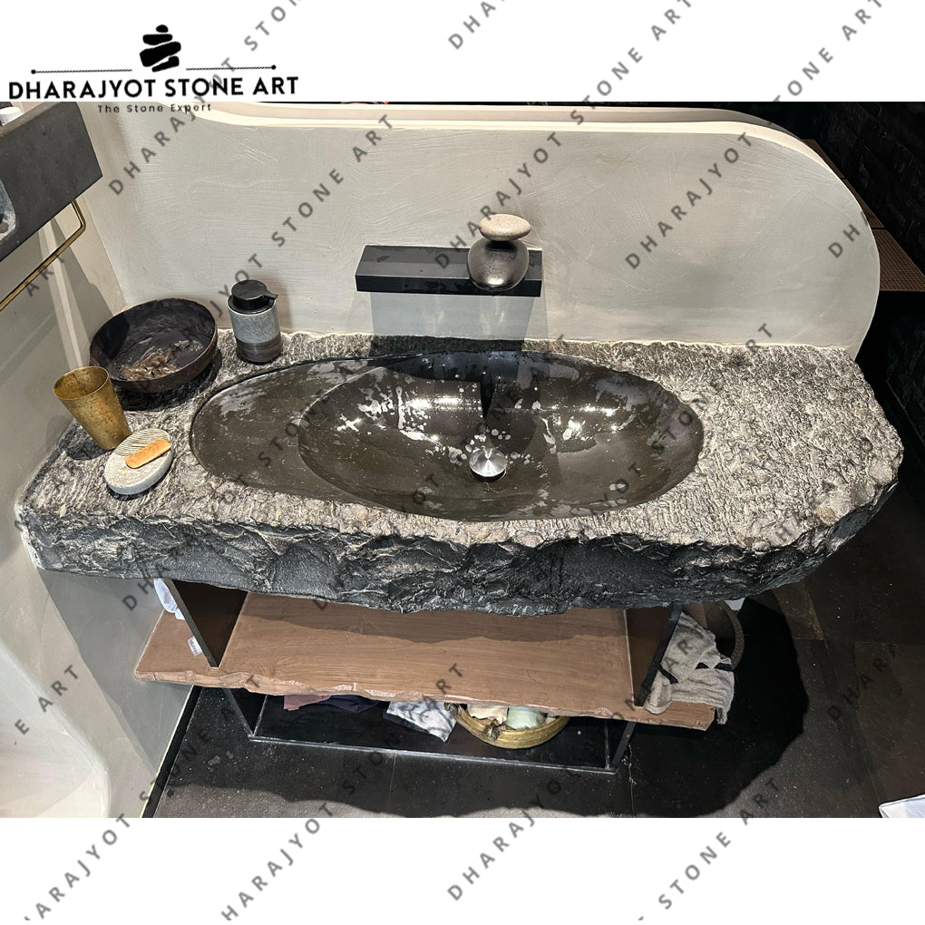 Modern Natural Marble Sink Bathroom Sinks Basin