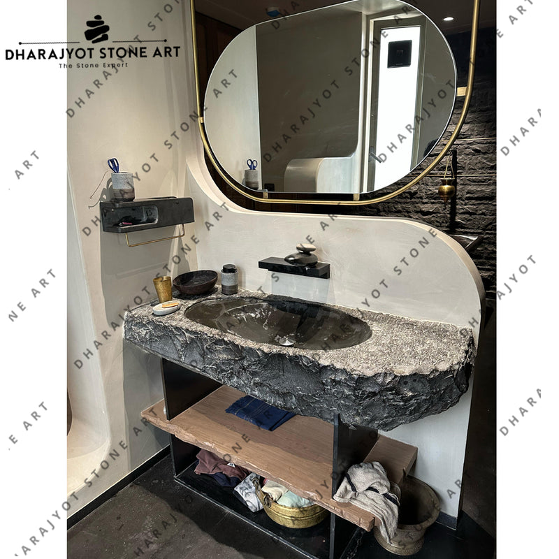 Modern Natural Marble Sink Bathroom Sinks Basin