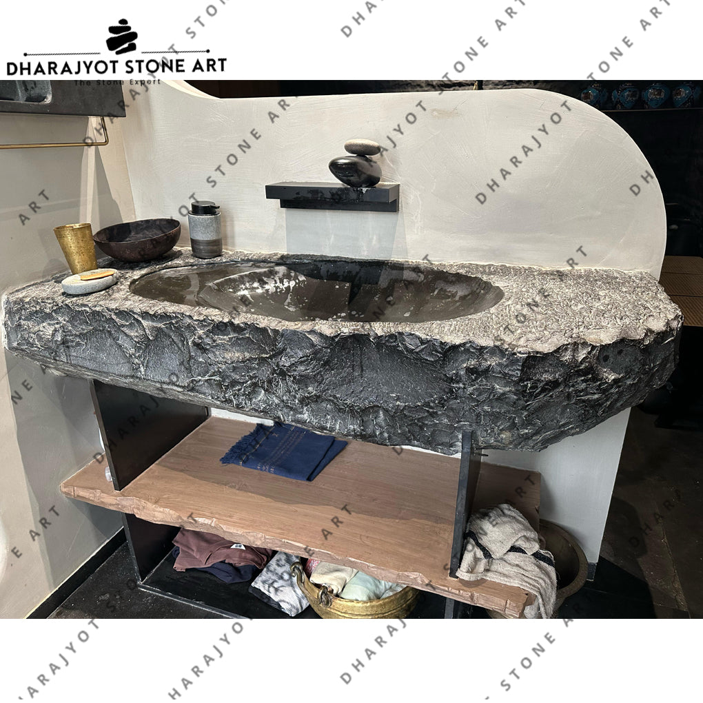 Modern Natural Marble Sink Bathroom Sinks Basin