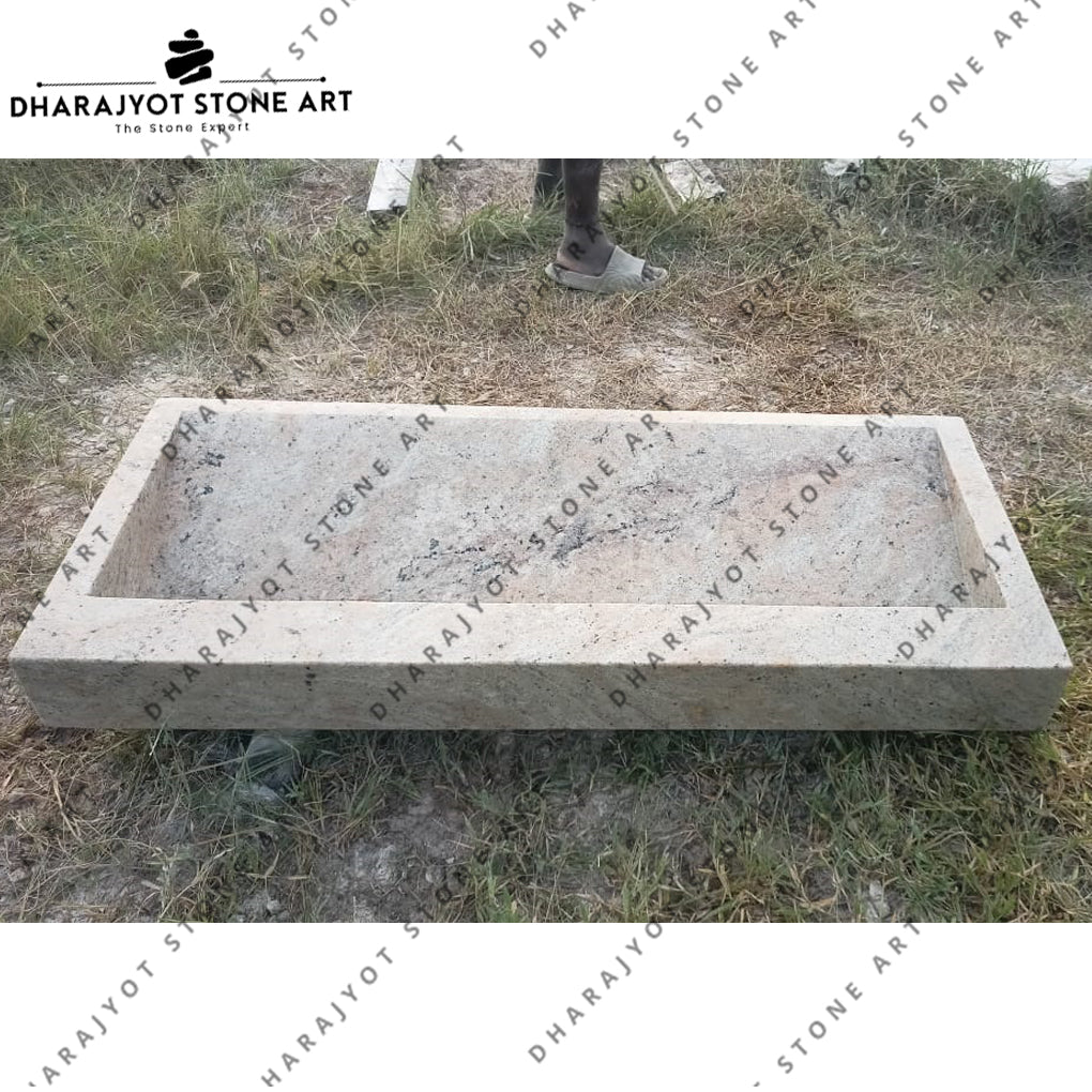 Natural Stone Rectangle & Oval Sinks for Luxury Bathrooms