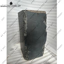 Handcrafted Natural Black Basalt Pedestal Washbasin