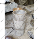 Modern Handcrafted Natural Stone Pedestal Wash Basin