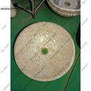 Handcrafted Luxury Round Mother of Pearl Mosaic Wash Basin