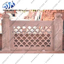 Red Sandstone Home Decoration Jalli Screen