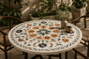 <p>Marble Inlay Table Top</p>