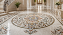 <p>Marble Inlay Flooring</p>