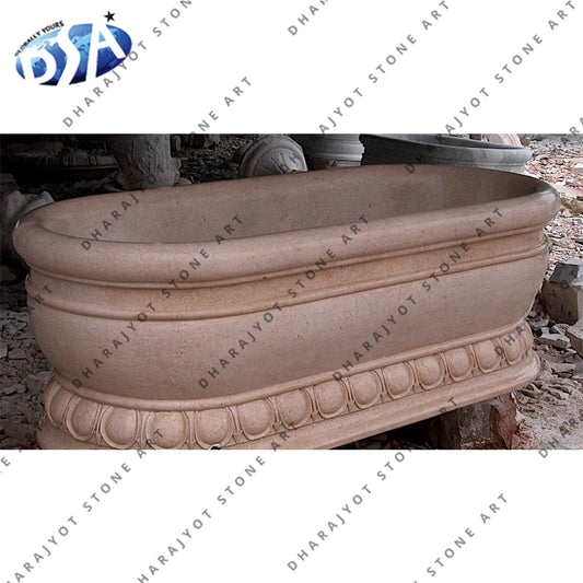 Marble Garden Tub