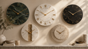 <p>Marble Wall Clocks</p>
