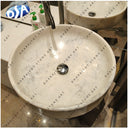 Indian Carrara Marble Self Standing Sink For Bathroom
