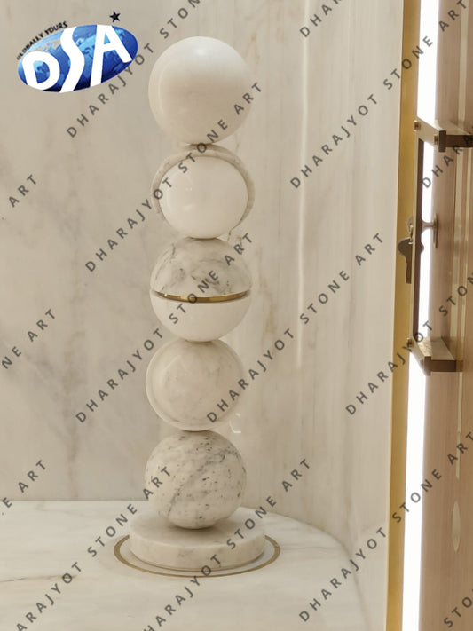 Luxury Latest Design Home Decor Living Room Accessories Stone Marble