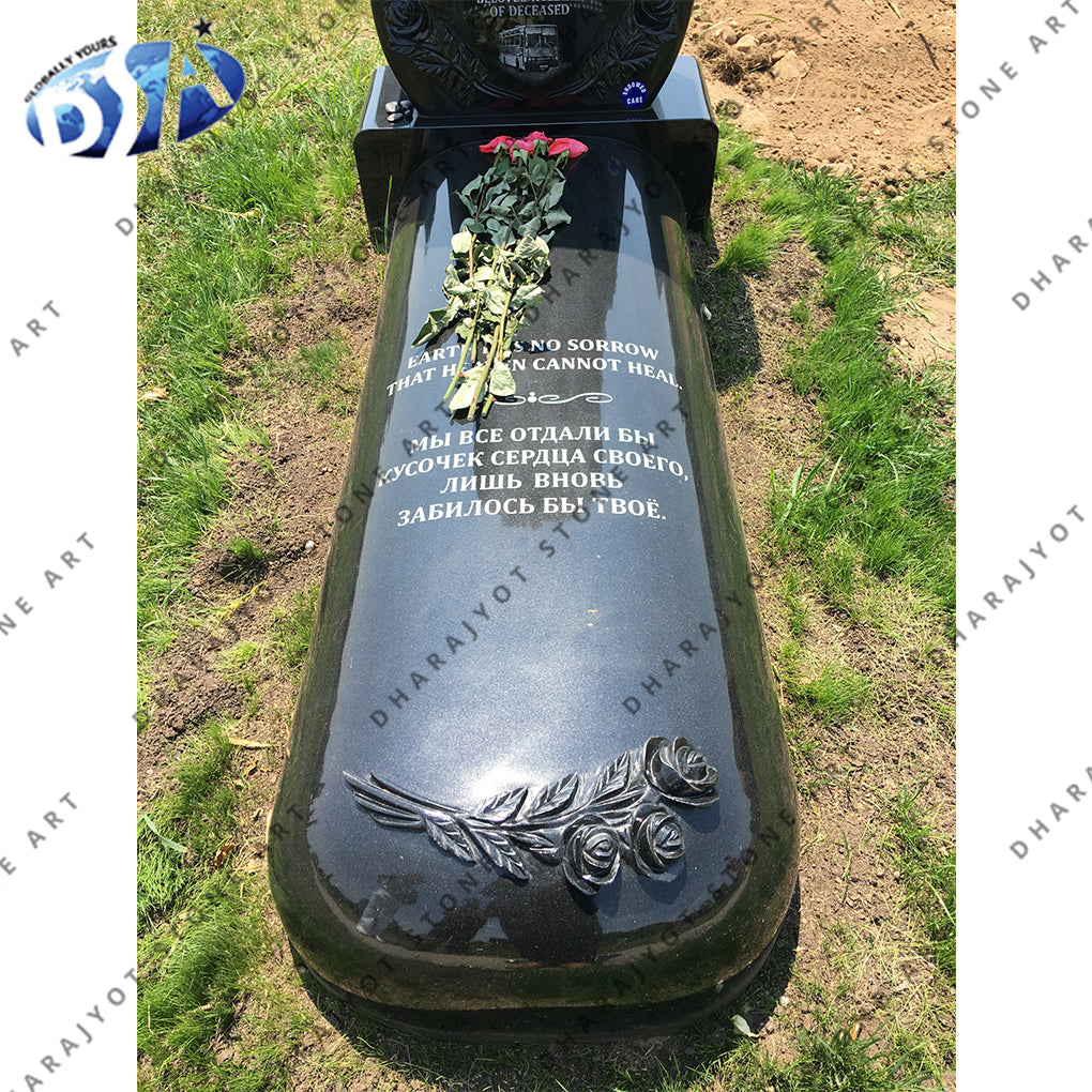 European Black Granite Monument