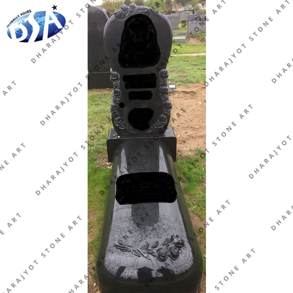 European Black Granite Monument
