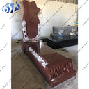 European Red Granite Monument