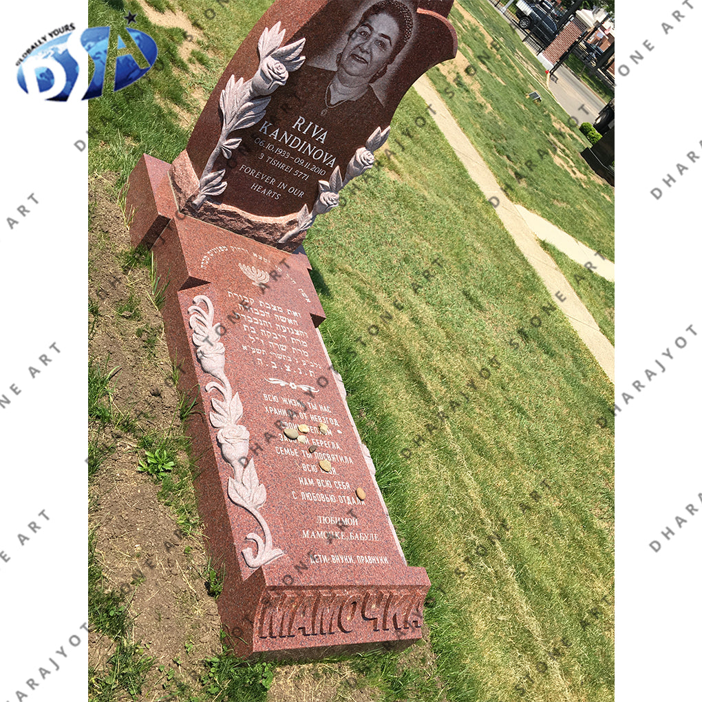 European Red Granite Monument