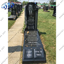 Hand Carved Black Granite Monument