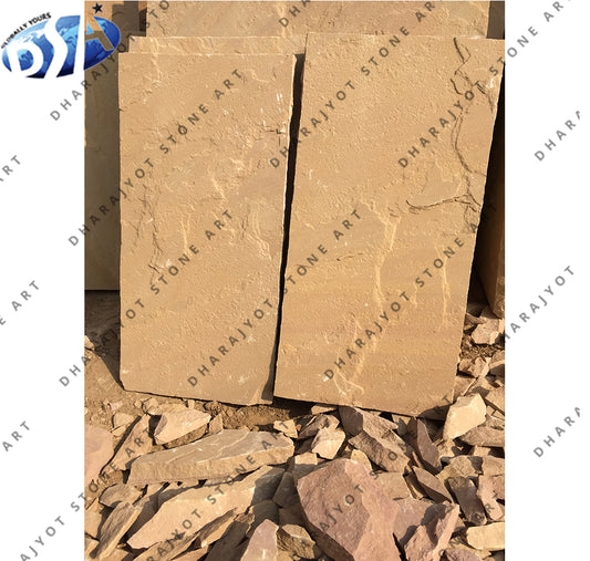 Indian Rainbow Sandstone Garden Outdoor Blocks