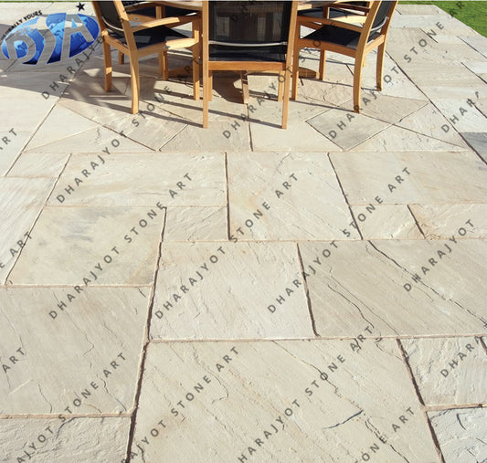 Natural Multicolor Sandstone Outdoor Floor Decor