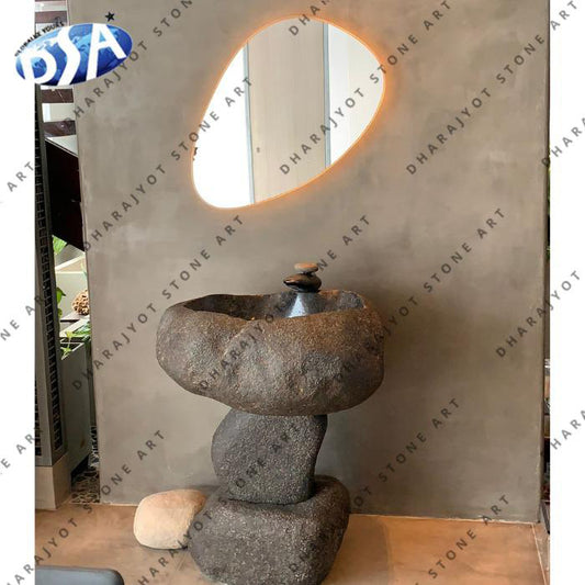 Bolder Stone Self Standing Washbasin